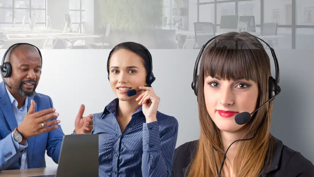 Bilingual telemarketers making cold calls to engage a diverse client base and drive them to take action.