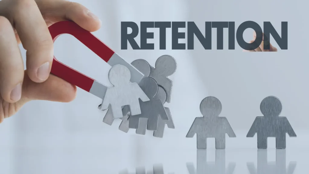 A graph illustrating the increase in customer retention rates , highlighting the impact of personalized engagement strategies.